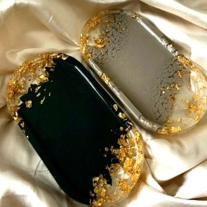 Classy unique tray.